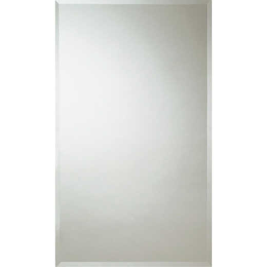 Zenith Frameless Beveled 16 In. W x 26 In. H x 4-1/2 In. D Single Mirror Surface/Recess Mount Medicine Cabinet