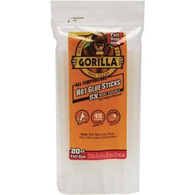 Gorilla 4 In. Mini Clear Hot Melt Glue (30-Pack) - Parker's
