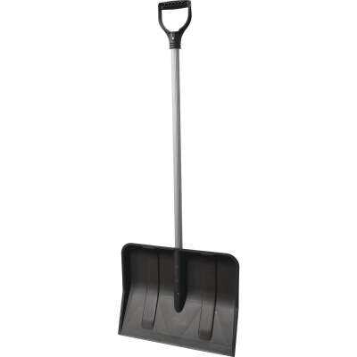 Rugg 18 In. Poly Snow Shovel with 35 In. Steel Handle